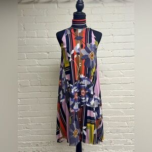 Petit Pois by Viviana G, Multicolor Patterned Sleeveless Dress, Size: Small